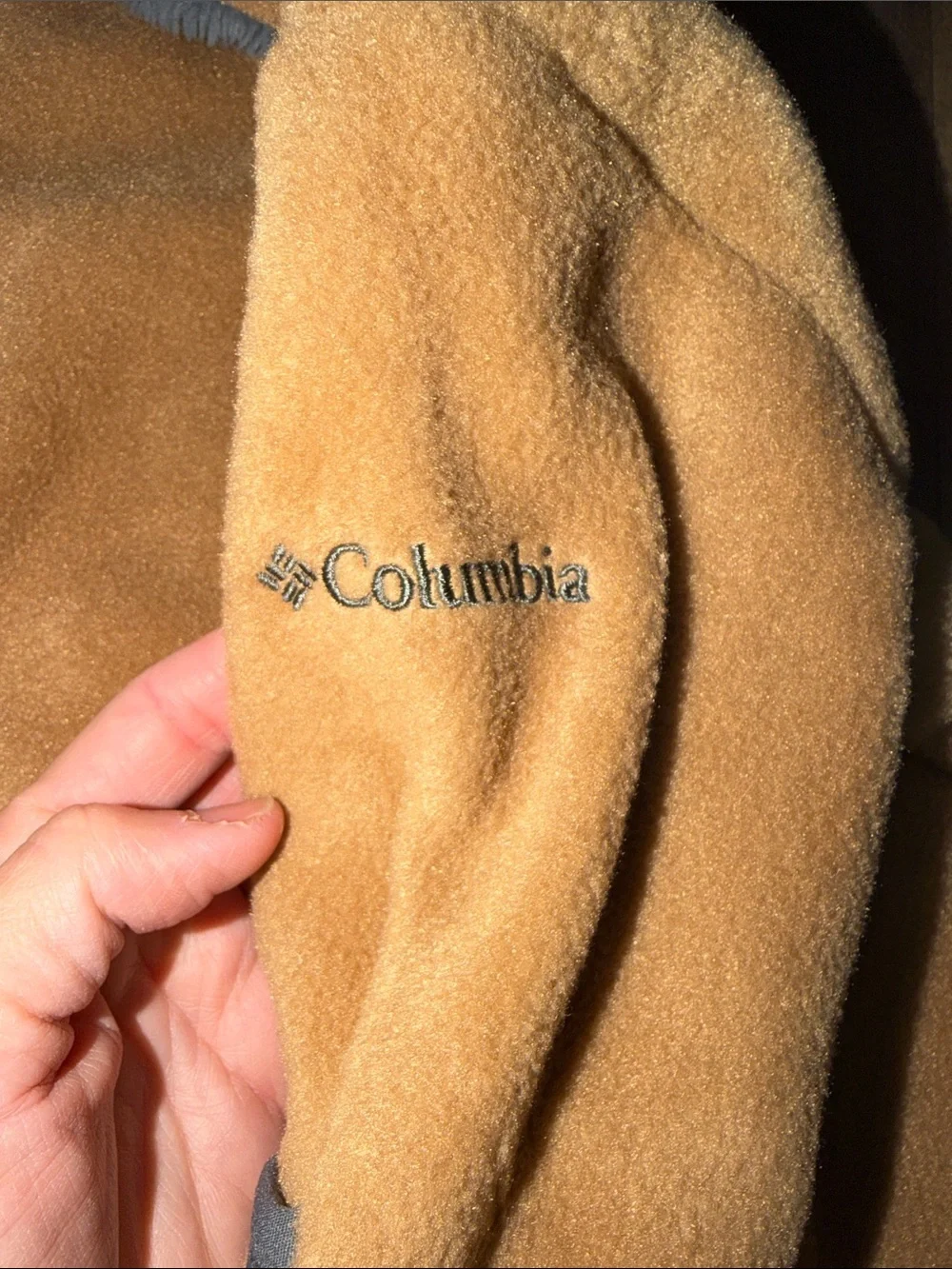 Columbia bunting Tiny Bear II brown fleece size 3/6 months NWOT